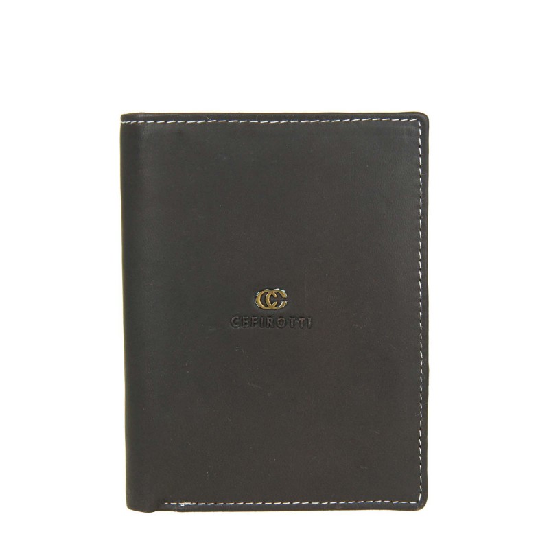 Men's leather wallet HT7680056-9 CEFIRUTTI