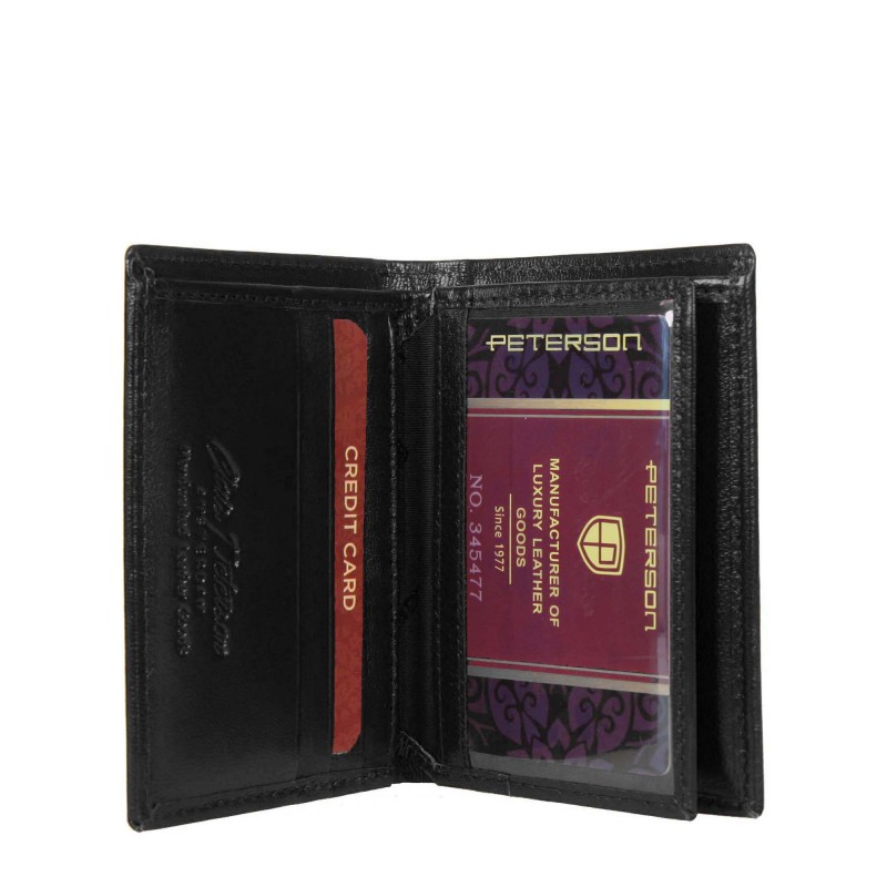 Women's leather wallet PTN RD-290-GCL PETERSON