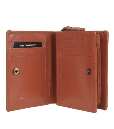Women's leather wallet PTN2549-BO PETERSON