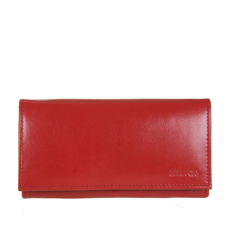 Leather wallet ZD-02R-064M BELLUGIO