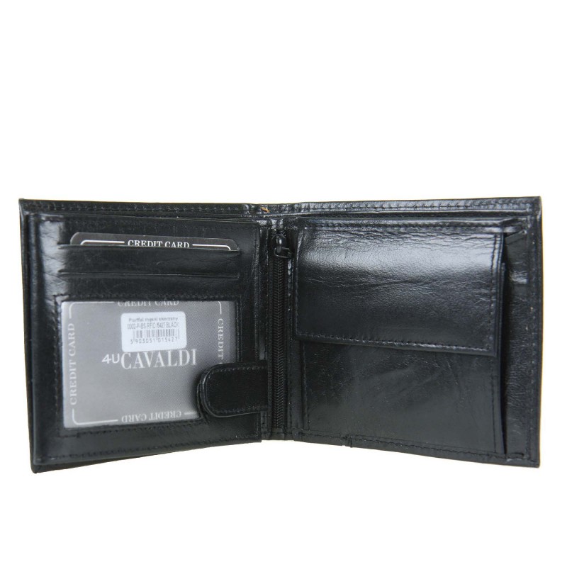 Men's wallet 0002-P-BS CAVALDI made of natural leather