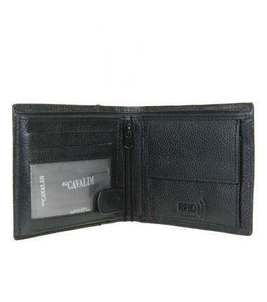 Pánska peňaženka N992-SCV-RFID CAVALDI vyrobená z prírodnej kože