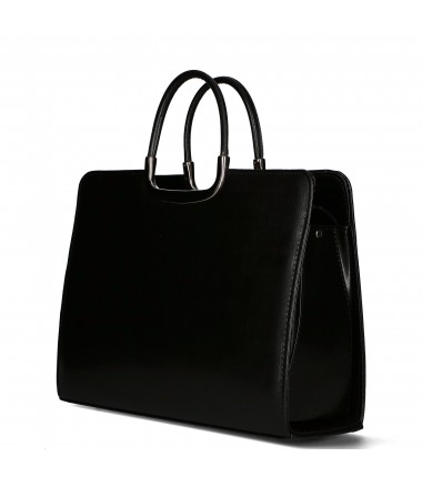 Women's briefcase TD007 Black POLAND