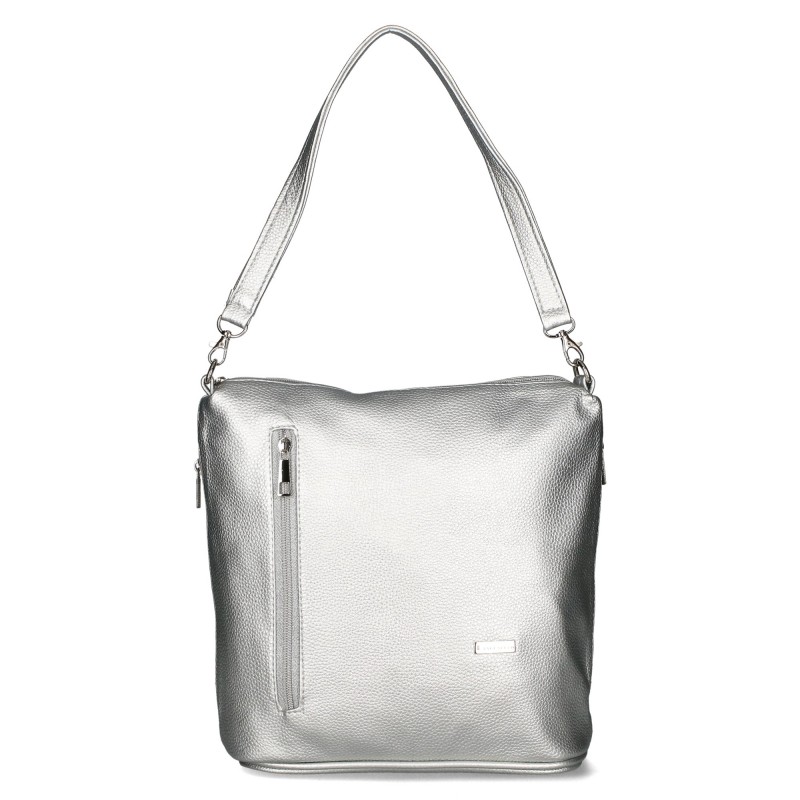 Handbag P0633 Silver POLAND