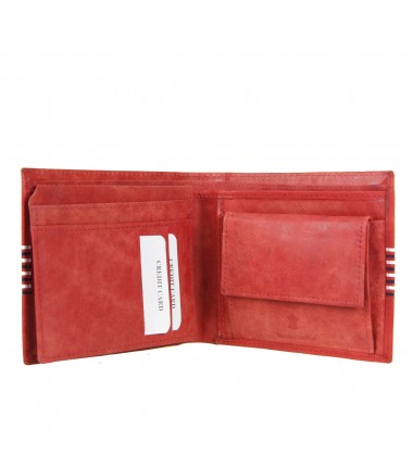 Wallet 701-CSG made of natural leather