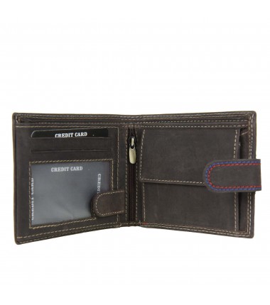 Pánska peňaženka N992L-MHD-L vyrobená z prírodnej kože