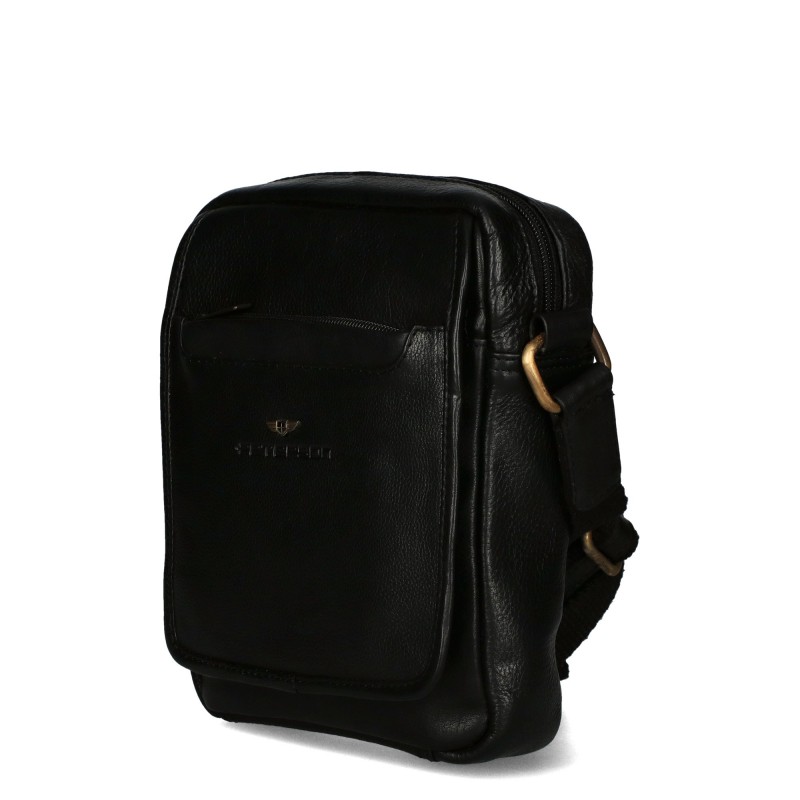 Men's shoulder bag PTN 1117-NDM PETERSON natural leather
