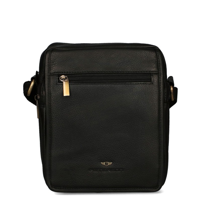 Men's shoulder bag PTN IG8-NDM PETERSON natural leather
