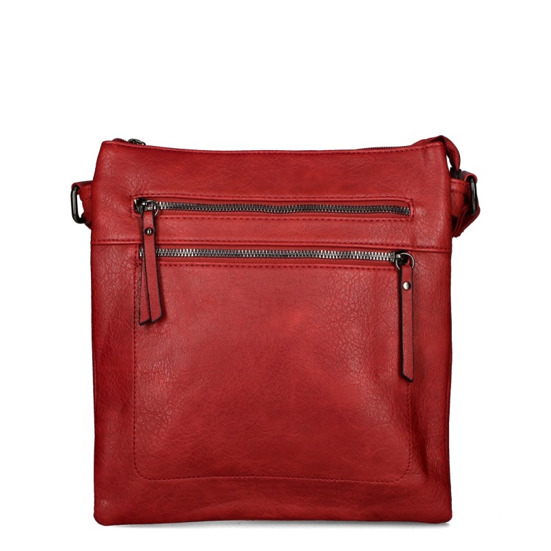 Shoulder bag with a pockets on the front A8608 Erick Style
