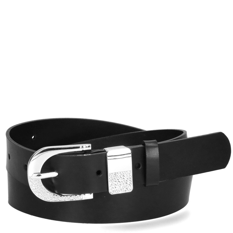 Women's belt PA661-30 BLACK