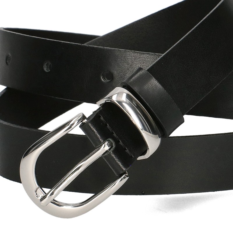 Women's belt PAD582-25 BLACK