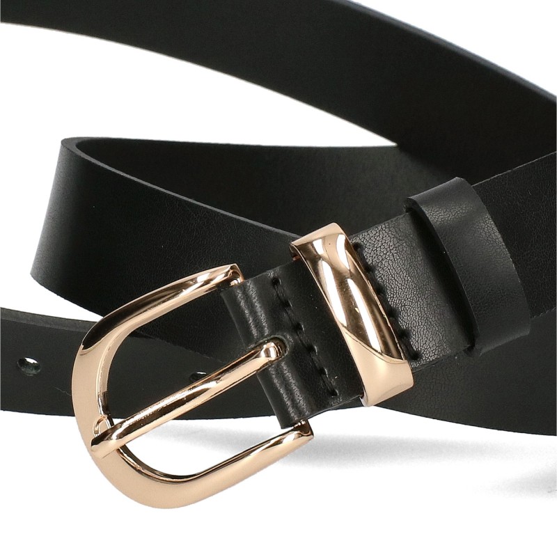 Women's belt PAD582-A-25 BLACK