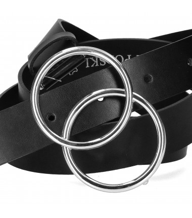 Women's belt PA644-30 BLACK