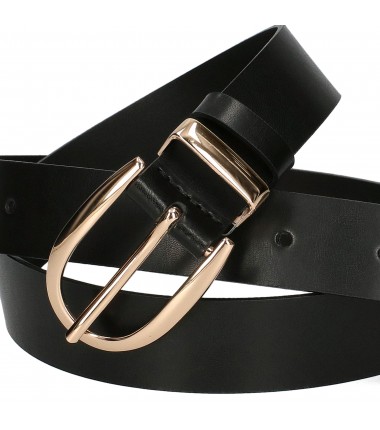 Women's belt PA1017-A-30 BLACK