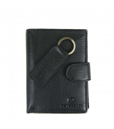 Men's wallet + keychain set PTN SET-M-N4L-D Peterson