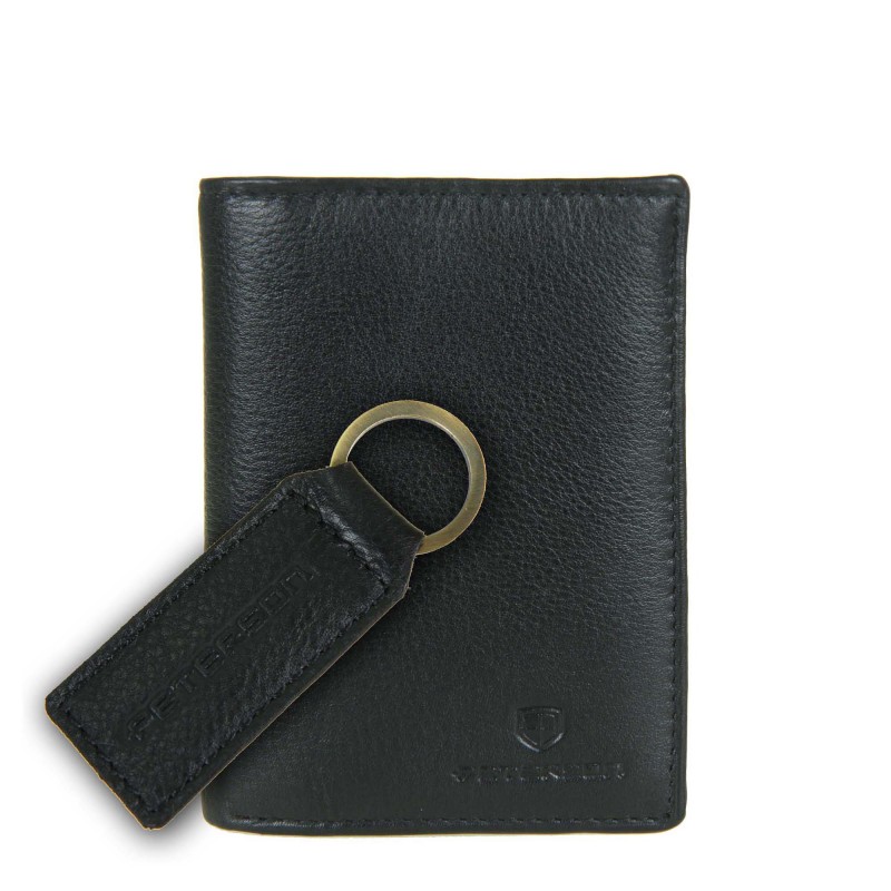 Men's wallet + keychain set PTN SET-M-1542-D Peterson