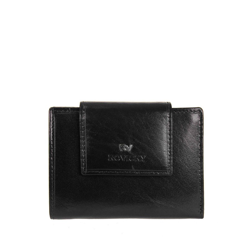 Leather wallet RV-70613-9-BCA ROVICKY