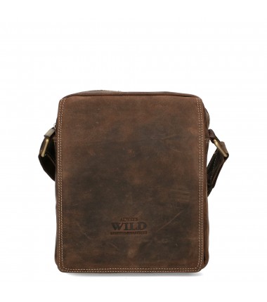 Men's leather bag 250589-MH  WILD
