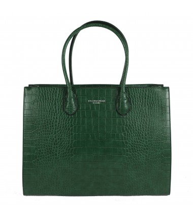 Bag X8025 classic with a crocodile skin pattern Flora & Co