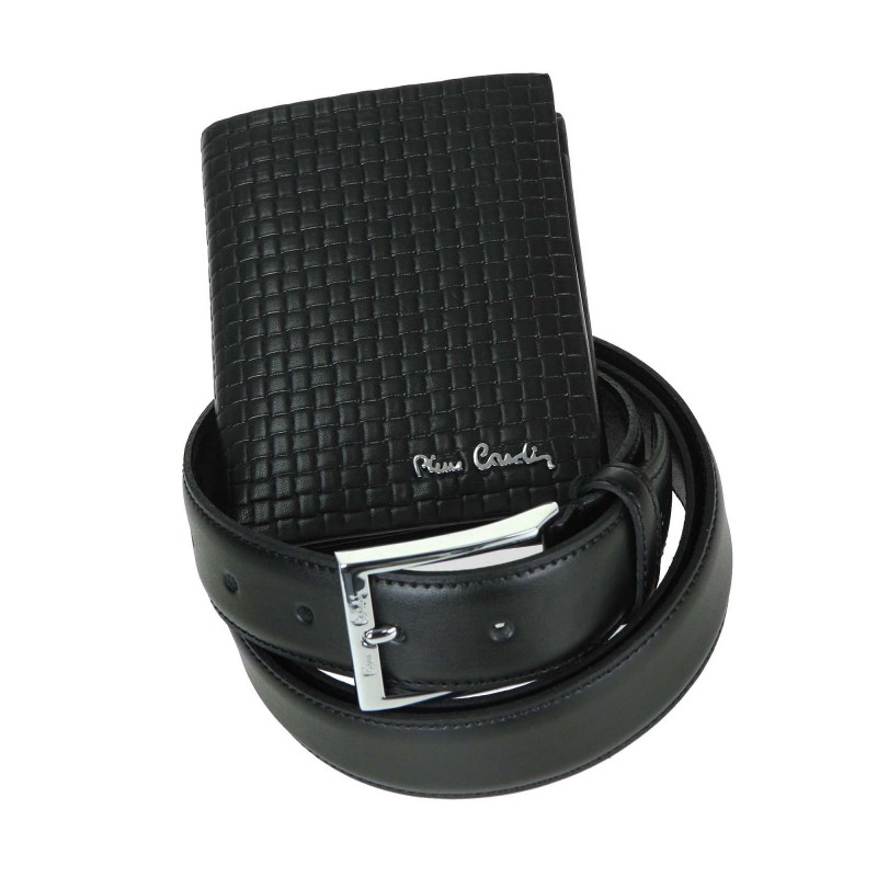 Belt + wallet gift set ZG-113 Pierre Cardin