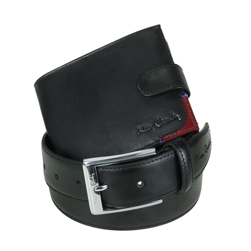 Belt + wallet gift set ZG-108 Pierre Cardin