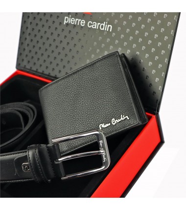 Подарочный набор пояс + кошелек ZG-101 Pierre Cardin