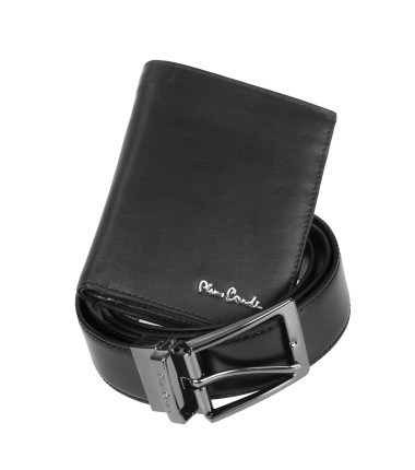 Gift set belt + wallet ZG-128-BR Pierre Cardin