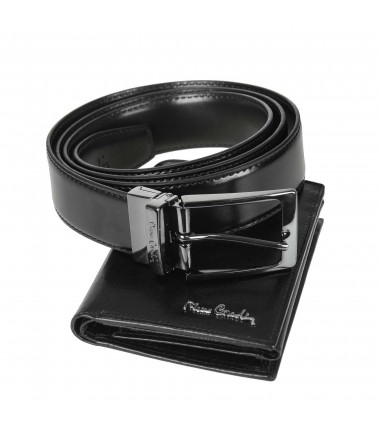 Gift set belt + wallet ZG-127-BR Pierre Cardin