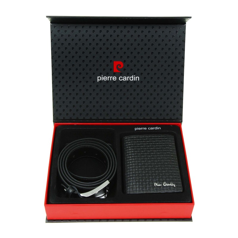 Belt + wallet gift set ZG-113 Pierre Cardin