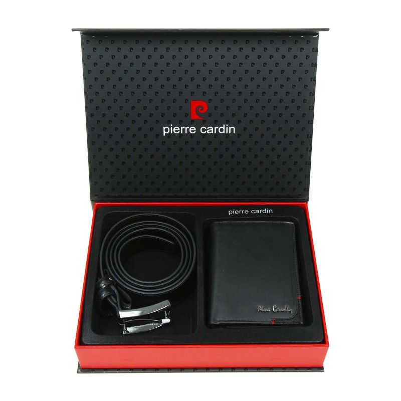 Gift set belt + wallet ZG-109 Pierre Cardin