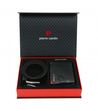 Belt + wallet gift set ZG-108 Pierre Cardin