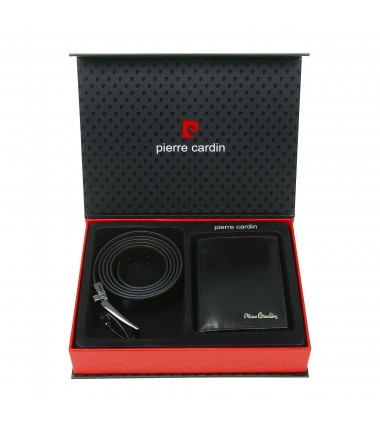 Gift set belt + wallet ZG-80 Pierre Cardin