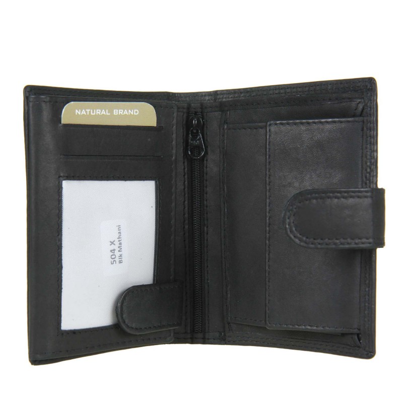 Men's leather wallet 504X MATHANI WILD