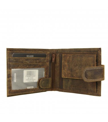 Men's leather wallet EM-114R-032 BELLUGIO