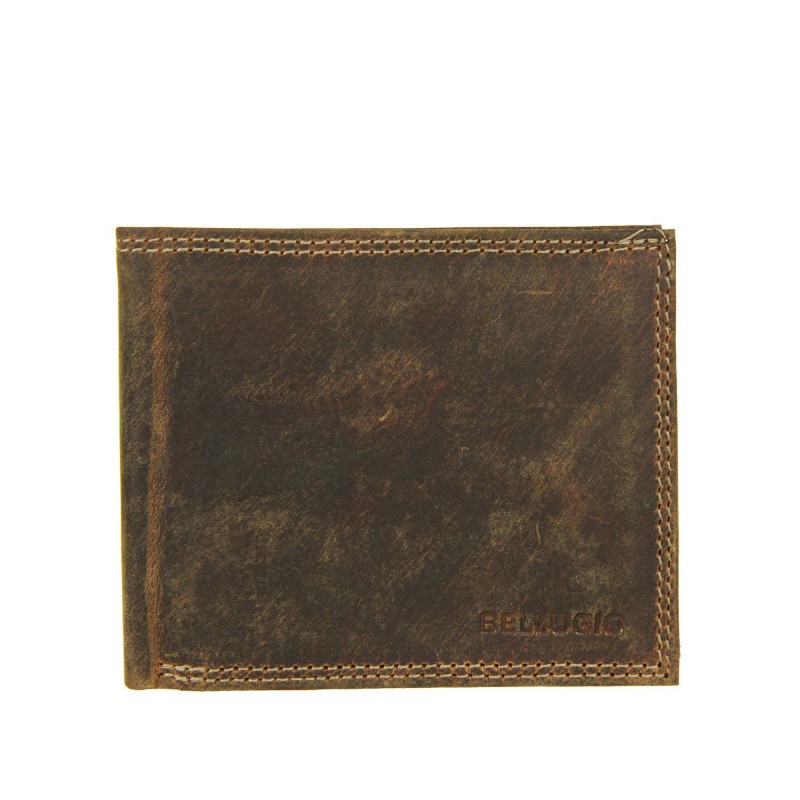 Men's leather wallet EM-114R-033 BELLUGIO