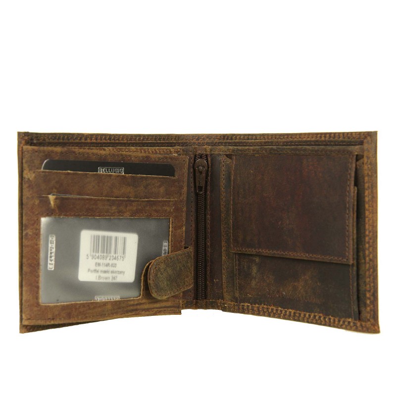 Pánska kožená peňaženka EM-114R-033 BELLUGIO