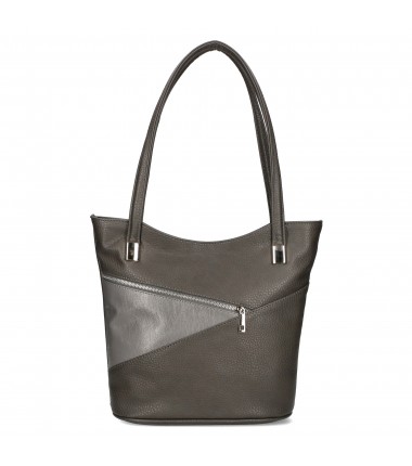 Handbag P0599 D.Grey POLAND
