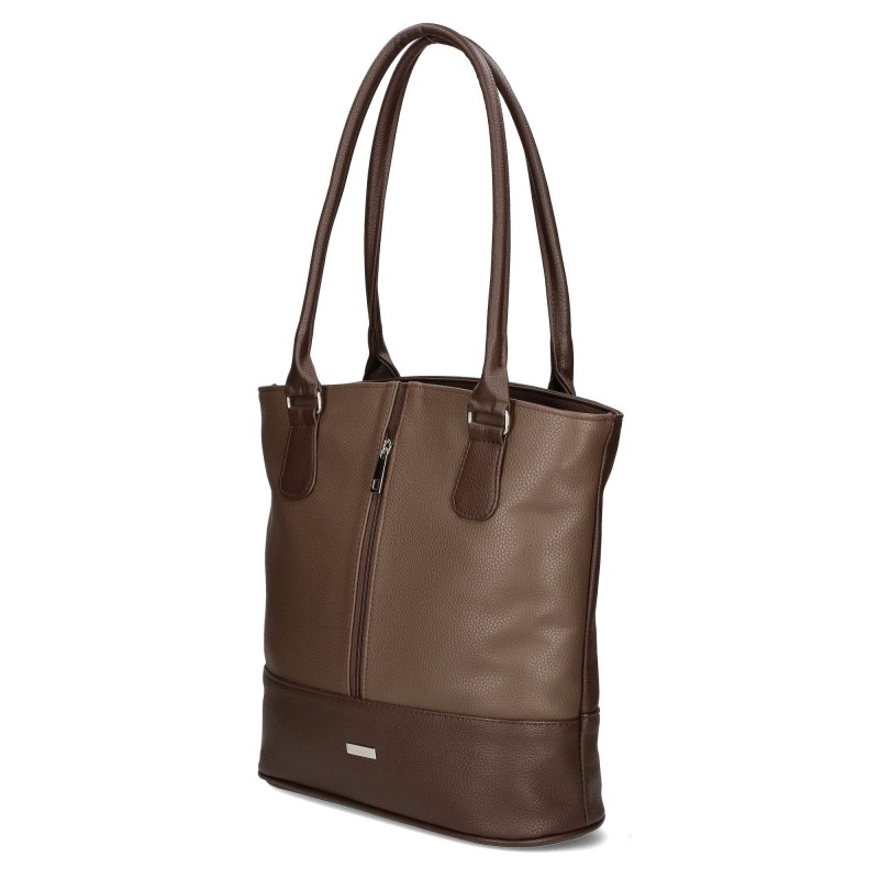 Handbag P0604 Brown POLAND