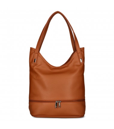 Handbag P0603 Brown POLAND