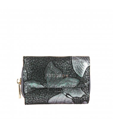 Women's leather wallet PTN423229-ONBF PETERSON