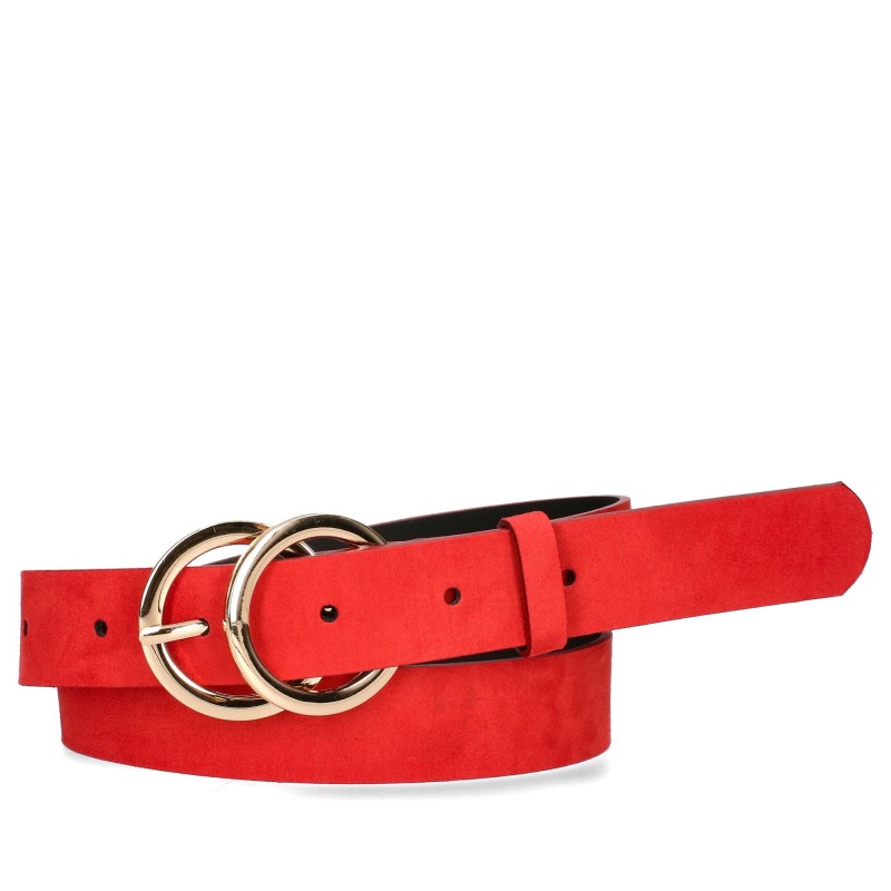 Women's belt PA355-A-ZM-3 RED