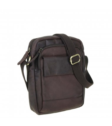 Men's shoulder bag ZBM-113-778 BELLUGIO leather
