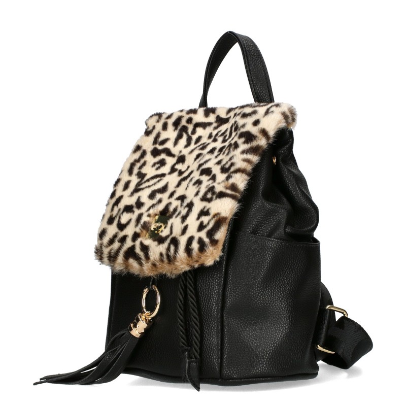 Backpack 23047 F23 23JZ EGO with fur flap