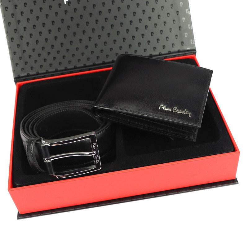 Gift set belt + wallet ZG-103 Pierre Cardin
