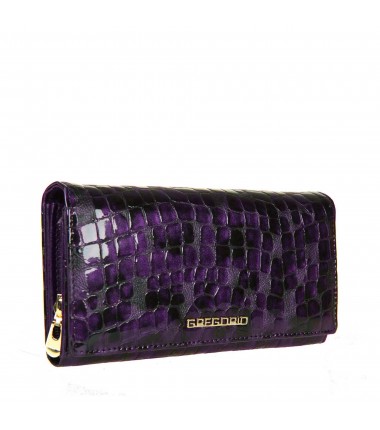 Women's lacquered wallet FS106 GREGORIO