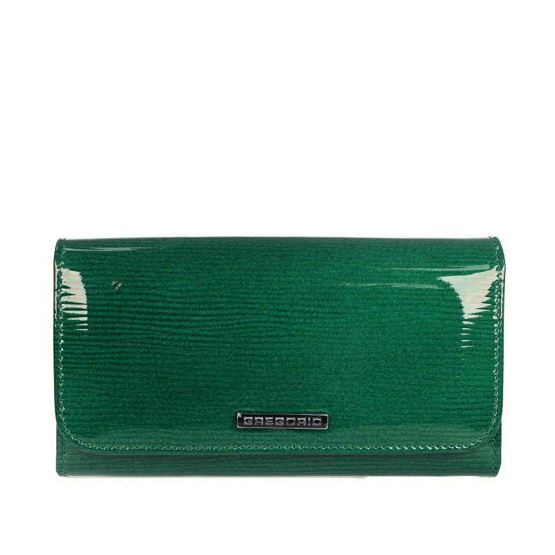 Women's lacquered wallet LN110 GREGORIO
