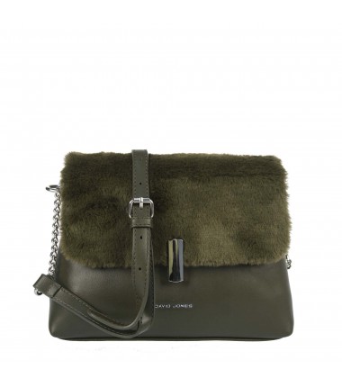 Handbag 6640-3 21JZ David Jones with fur PROMO