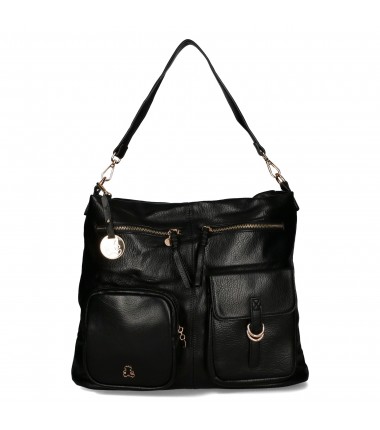 Handbag LULU-A22073 LULU CASTAGNETTE with pockets