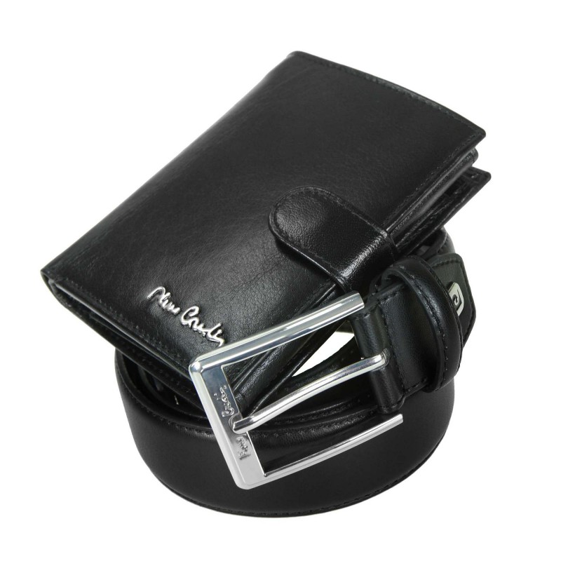 Gift set belt + wallet ZG-115 Pierre Cardin