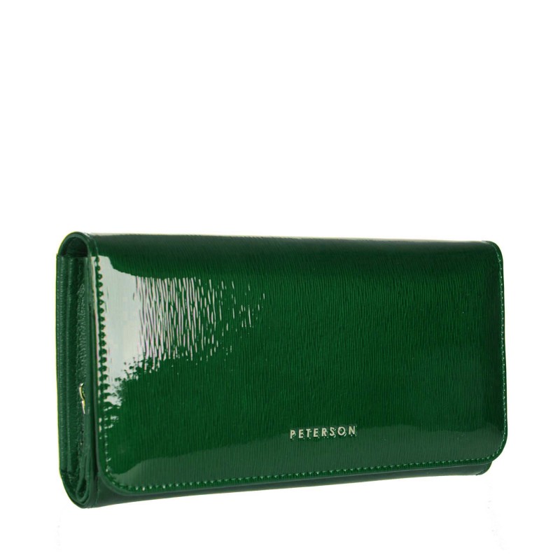 Skórzany portfel damski PTN421077-SH PETERSON